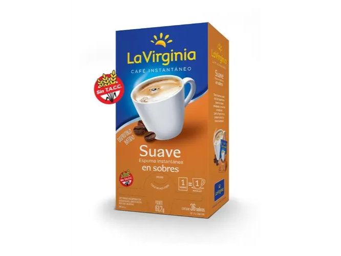 CAFE ENSOBRADO LA VIRGINIA SUAVE 36 UN