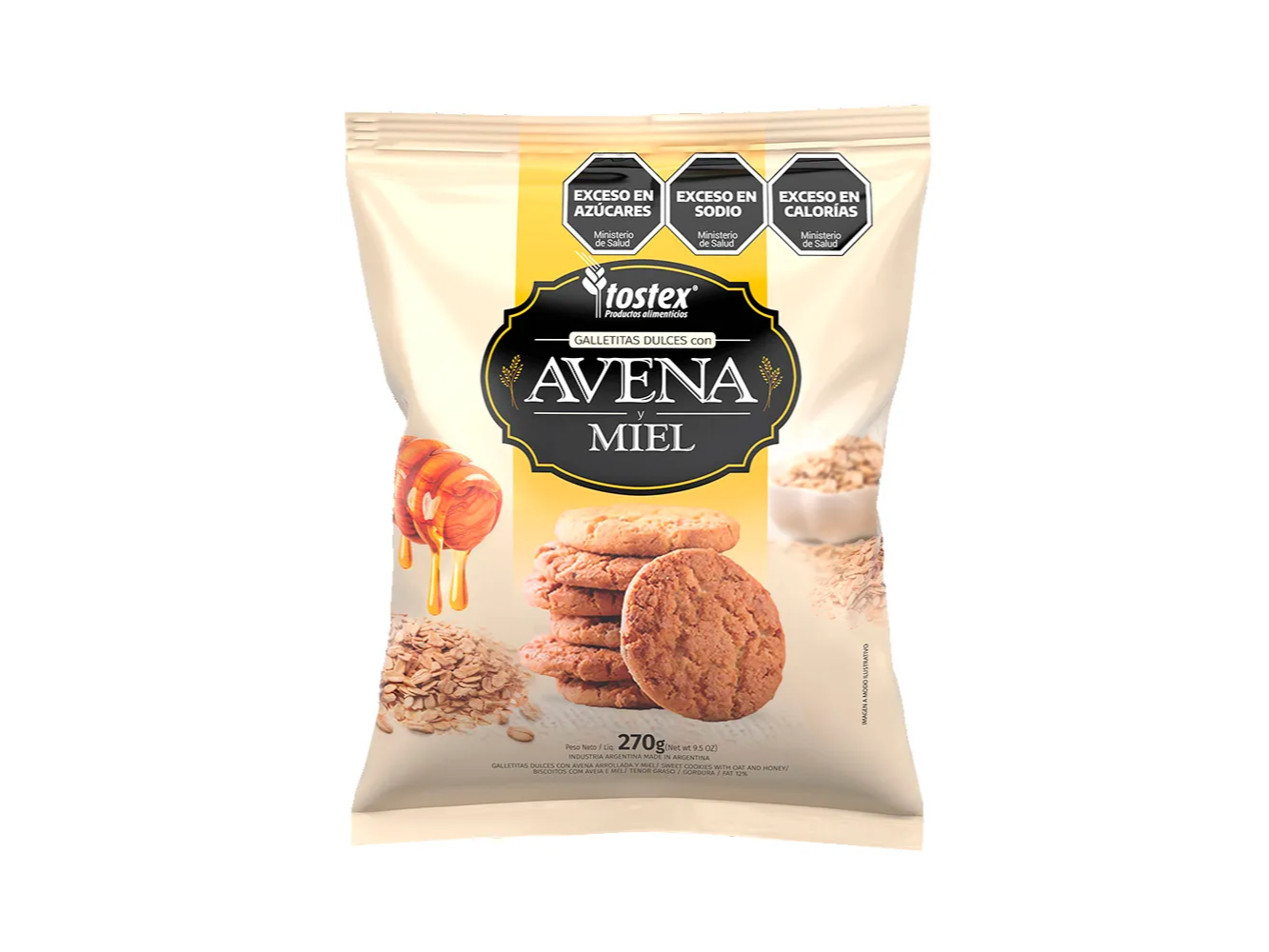 GALLETAS TOSTEX MIEL 270 GRS