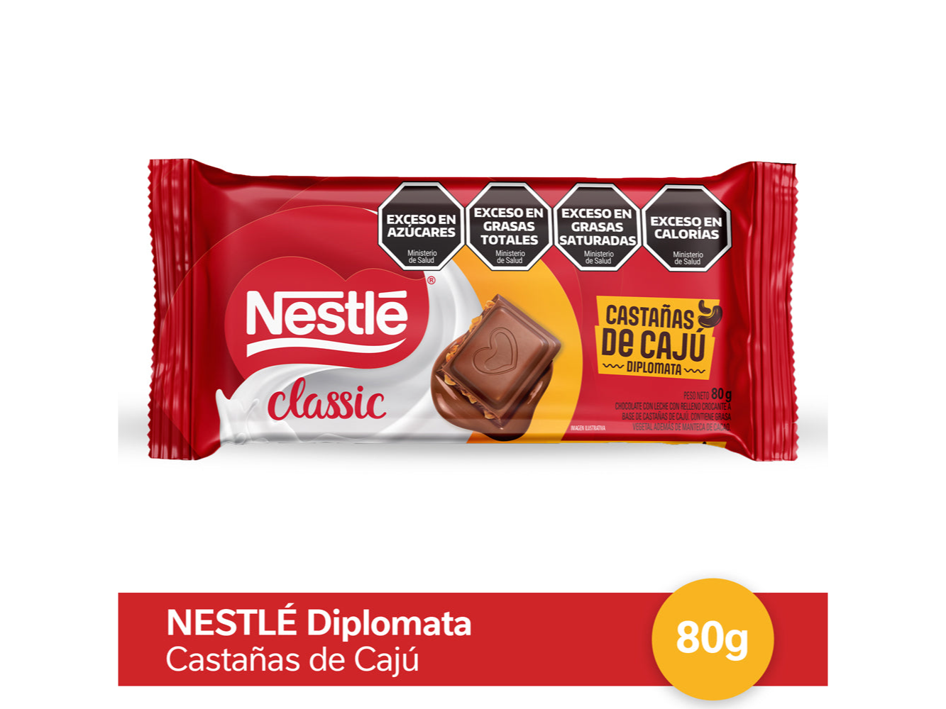CHOCOLATE NESTLE DIPLOMATA 80 GRS