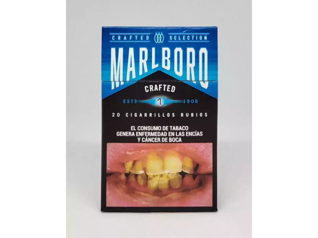 CIGARRILLOS MARLBORO CRAFTED AZUL