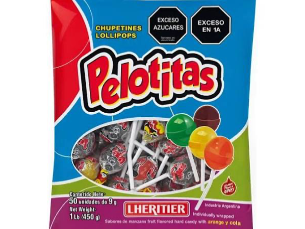 CHUPETIN PELOTITA  10 UN