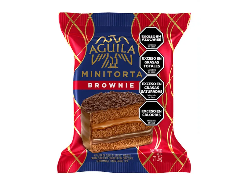 ALFAJOR TRIPLE AGUILA BROWNIE  70G