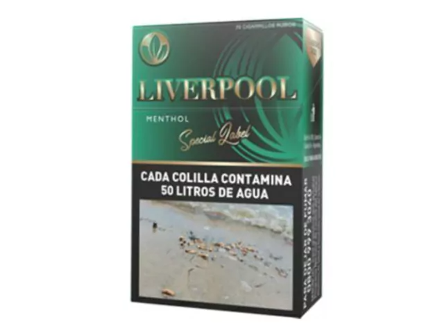 CIGARRILLOS LIVERPOOL MENTHOL  20U