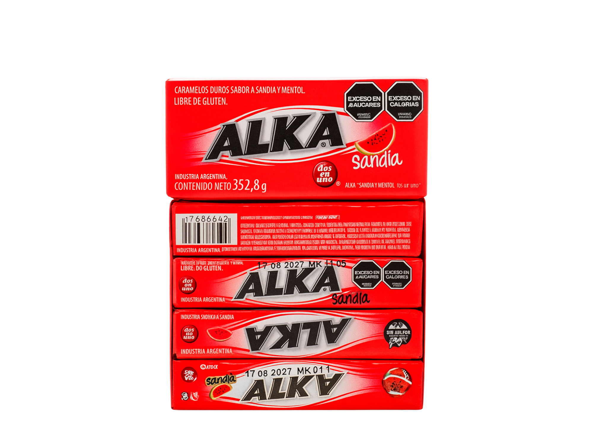 CARAMELOS ALKA SANDIA  12UN