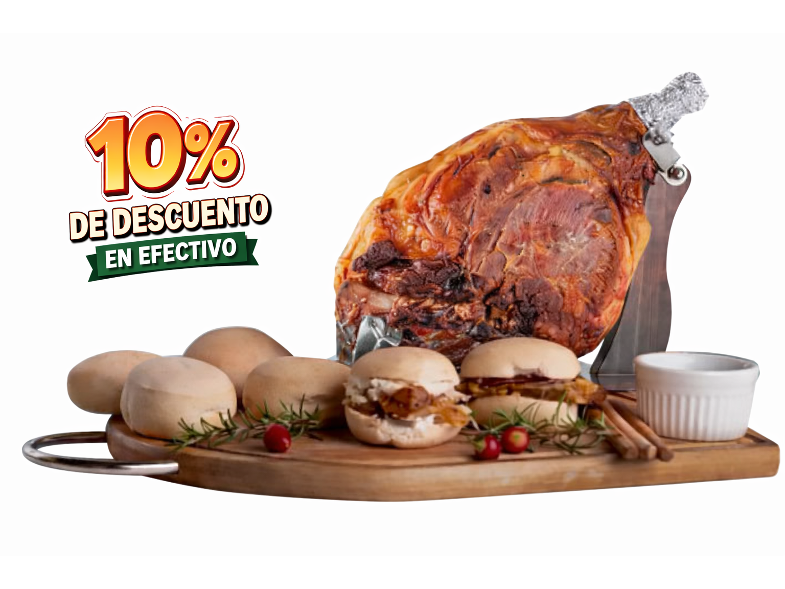 Pernil para 35 a 40 personas