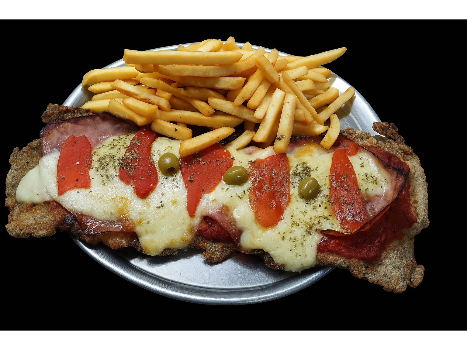 Jamón y morron