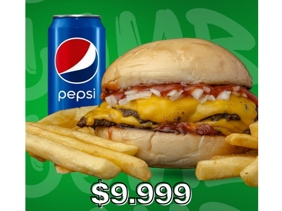 DOBLE CUARTO + PEPSI 354ml