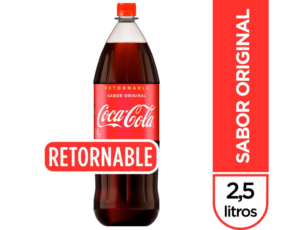 COCA COLA RET 2,5 lt