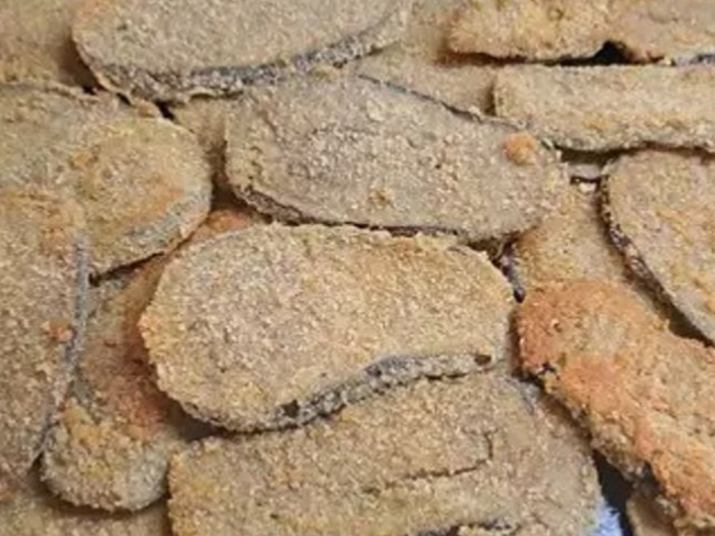 Milanesas de berenjena CRUDAS