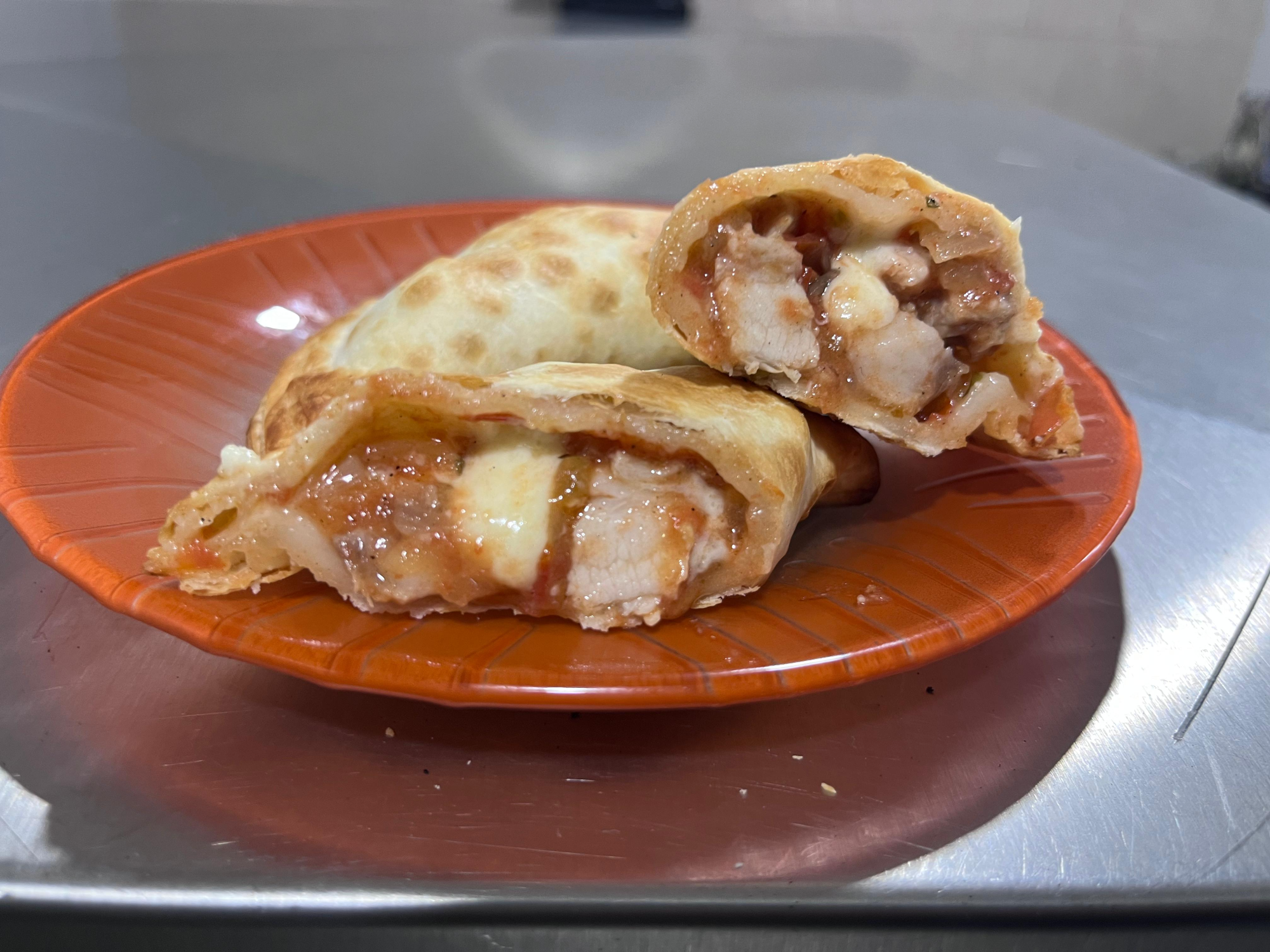 Matambrito  a la pizza