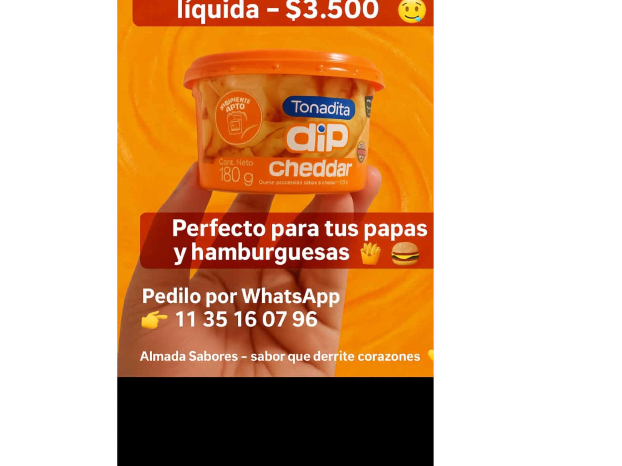 Dip cheddar