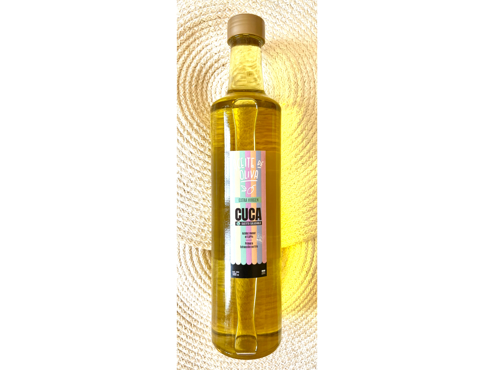 Aceite de oliva agroecológico CUCA x 500ml