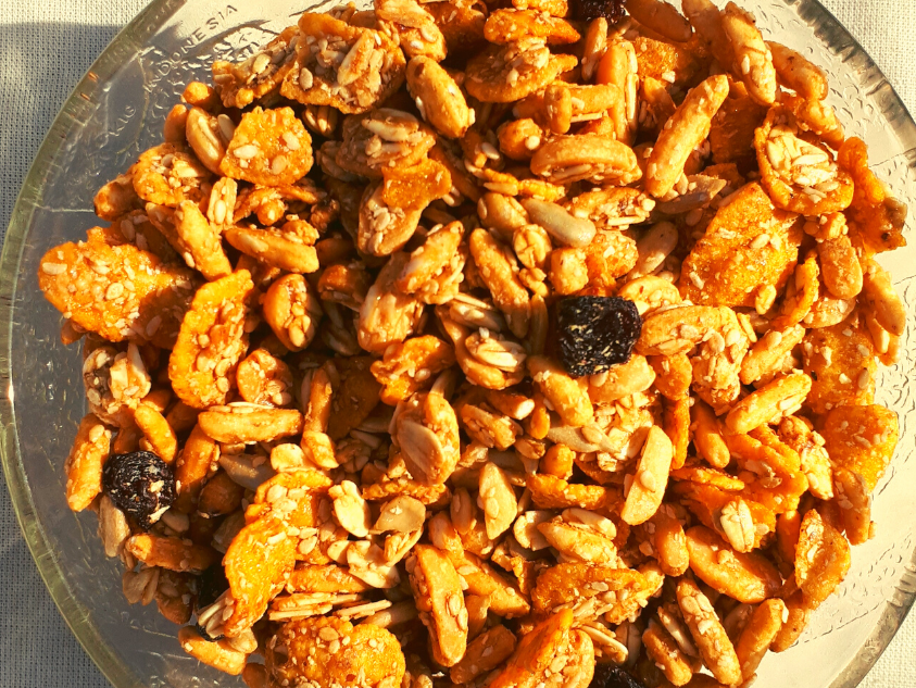 Granola premium con pasas