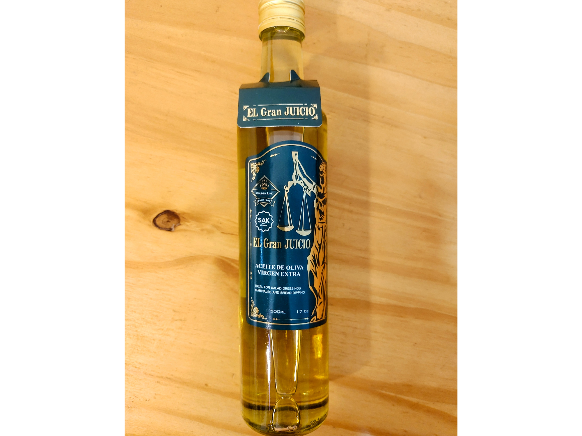 Aceite de Oliva extra virgen 500ml Gran Juicio (vidrio)