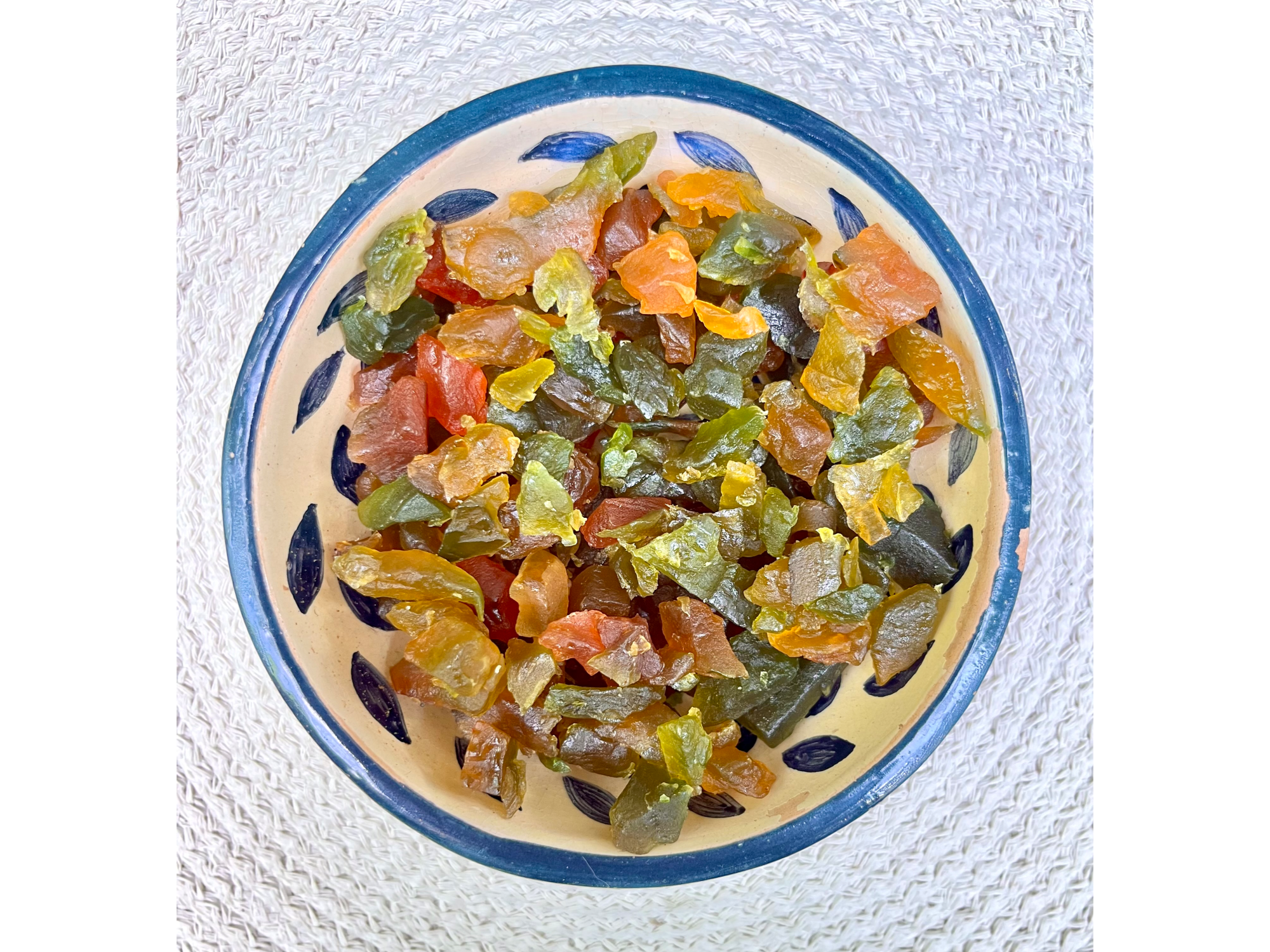 Fruta escurrida/abrillantada