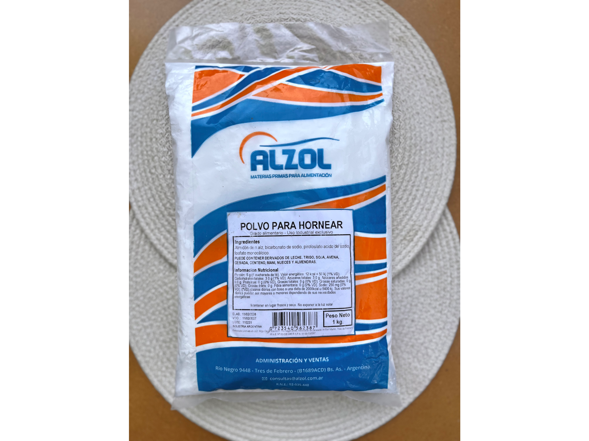 ¡NUEVO! Polvo para hornear