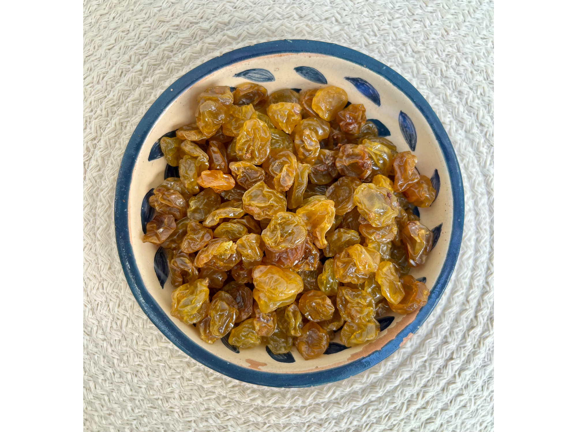 ¡NUEVO! Pasas de uva rubias premium