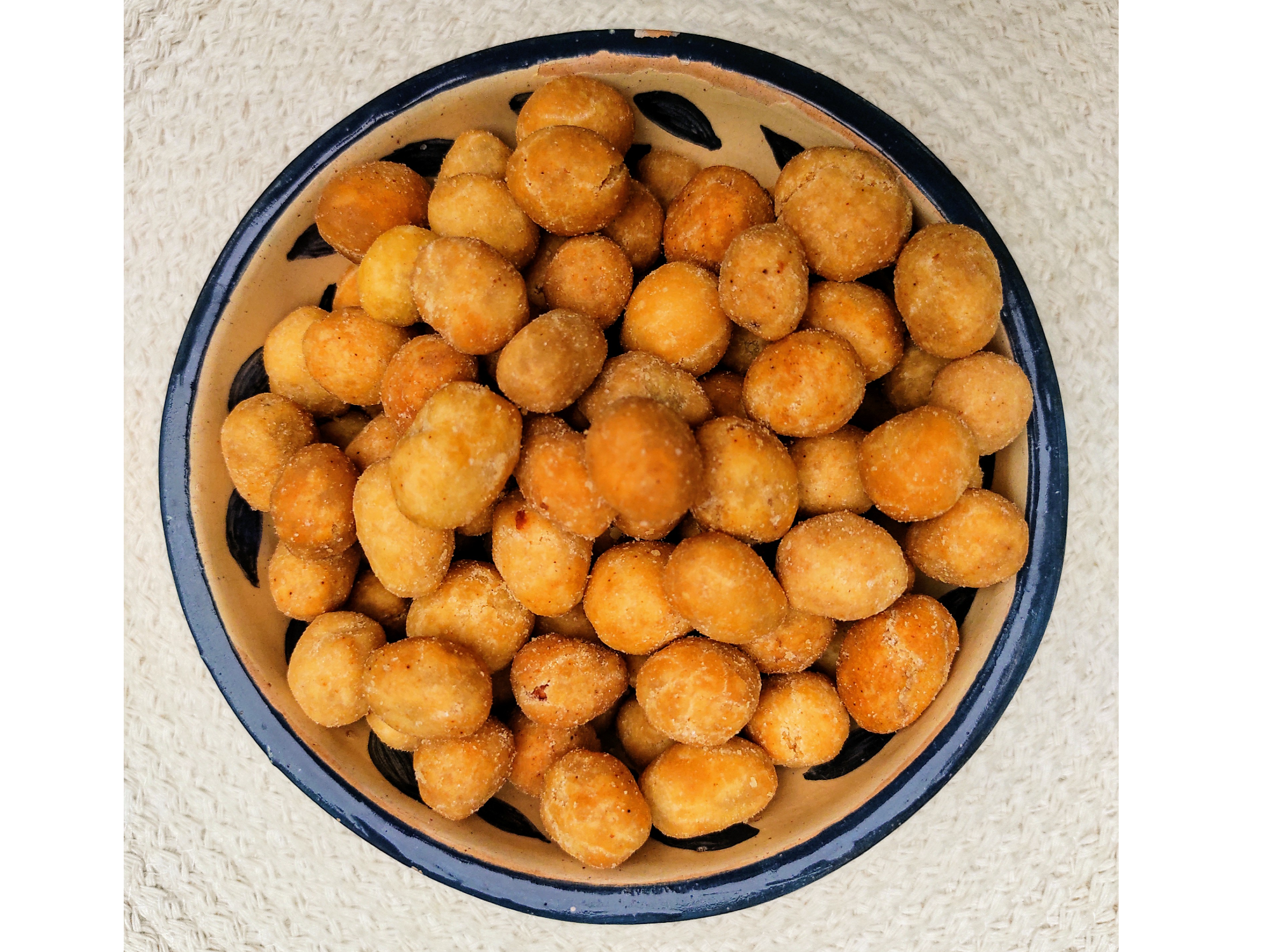 Maní saborizado de queso