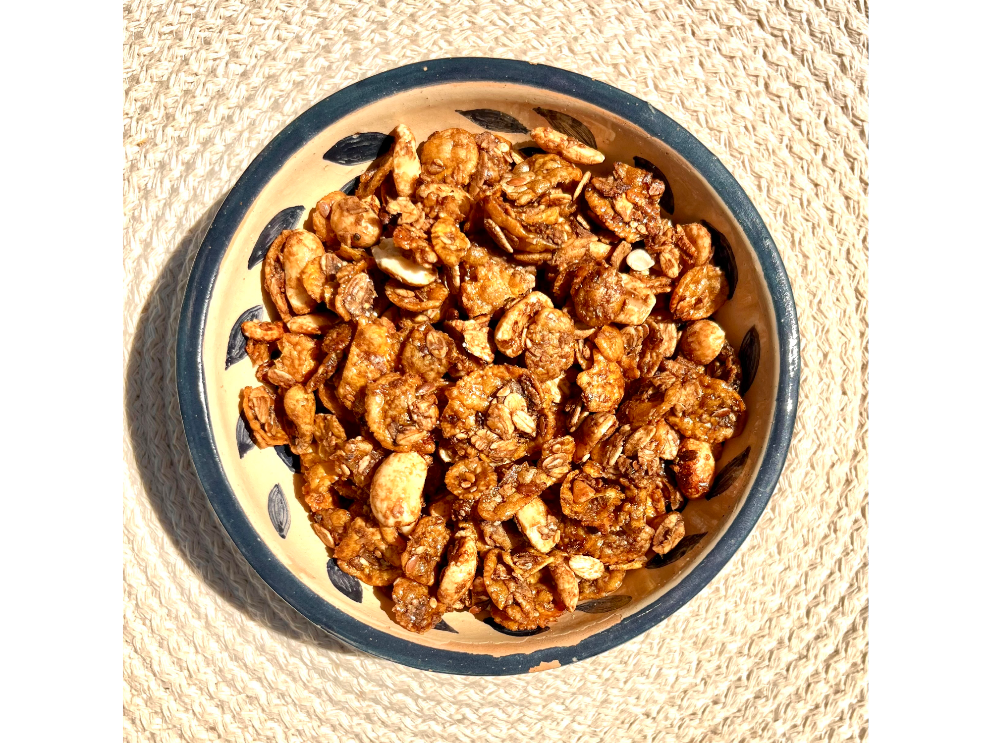 Granola premium con pasta de maní