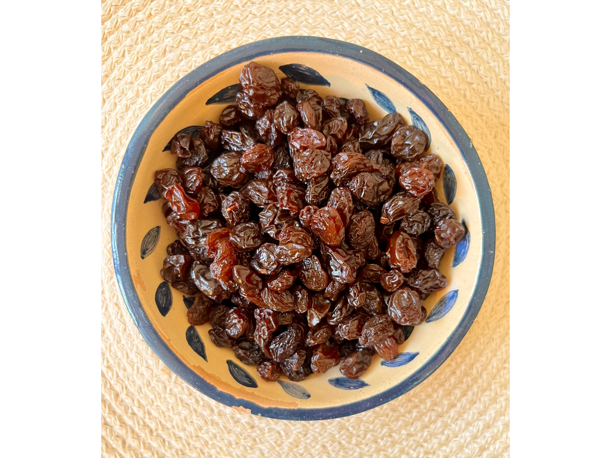 Pasas de uva negras s/semillas