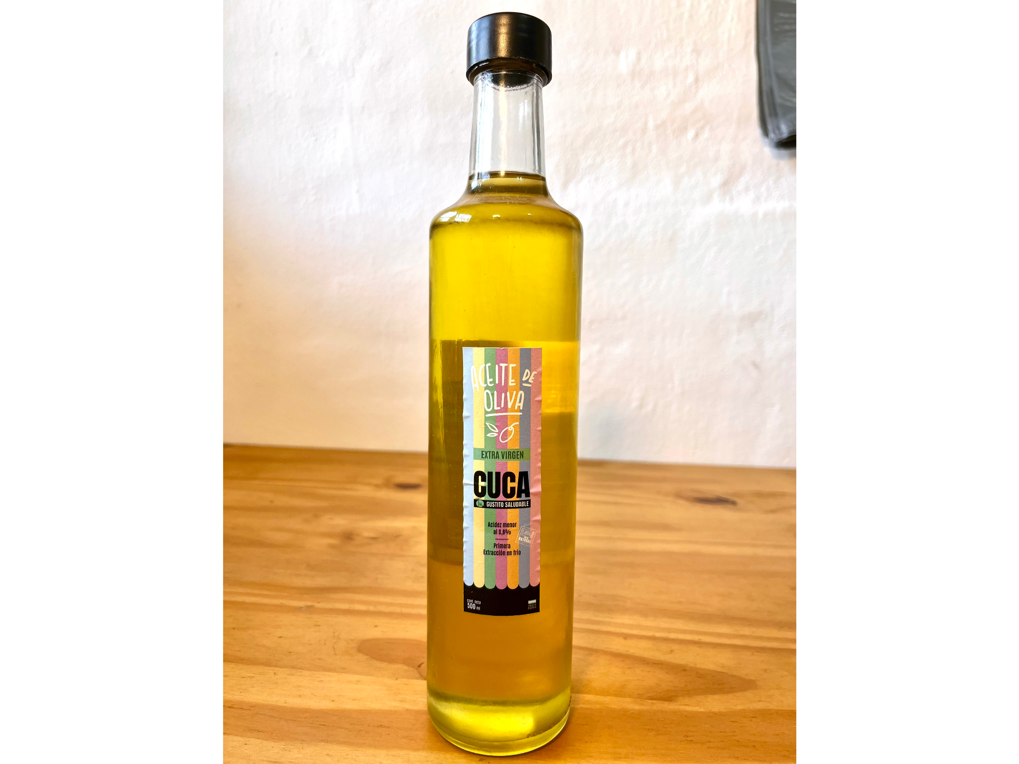 Aceite de oliva agroecológico CUCA x 500 ml