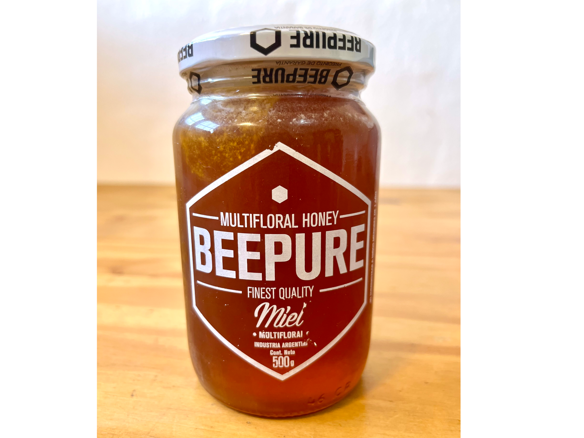 Miel Beepure 500gr (vidrio)