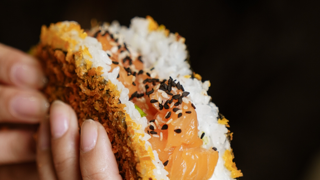 Tacos de sushi