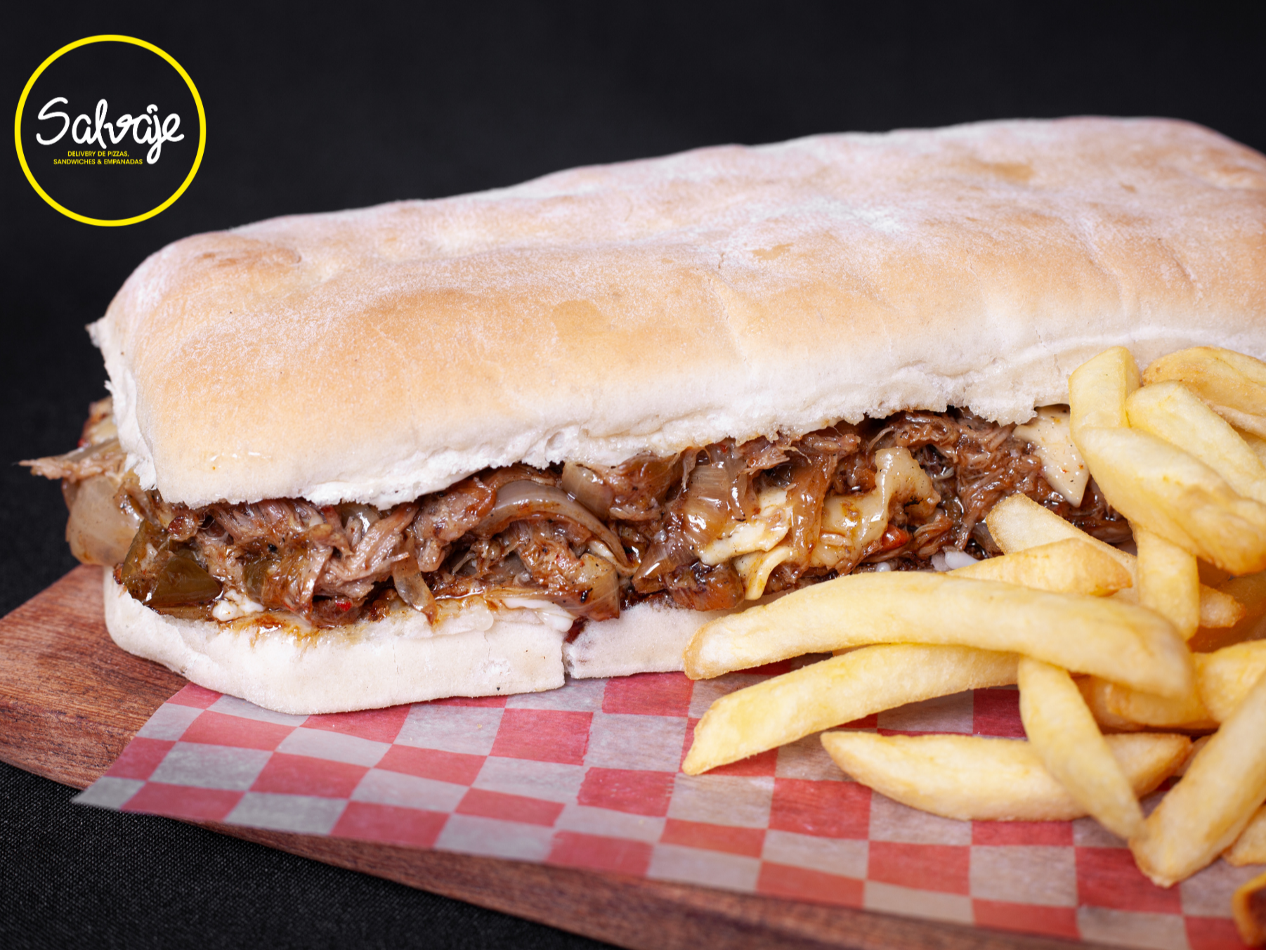 Sandwich de Bondiola de Salvaje Resto bar & Delivery
