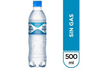 Agua mineral 500 ml