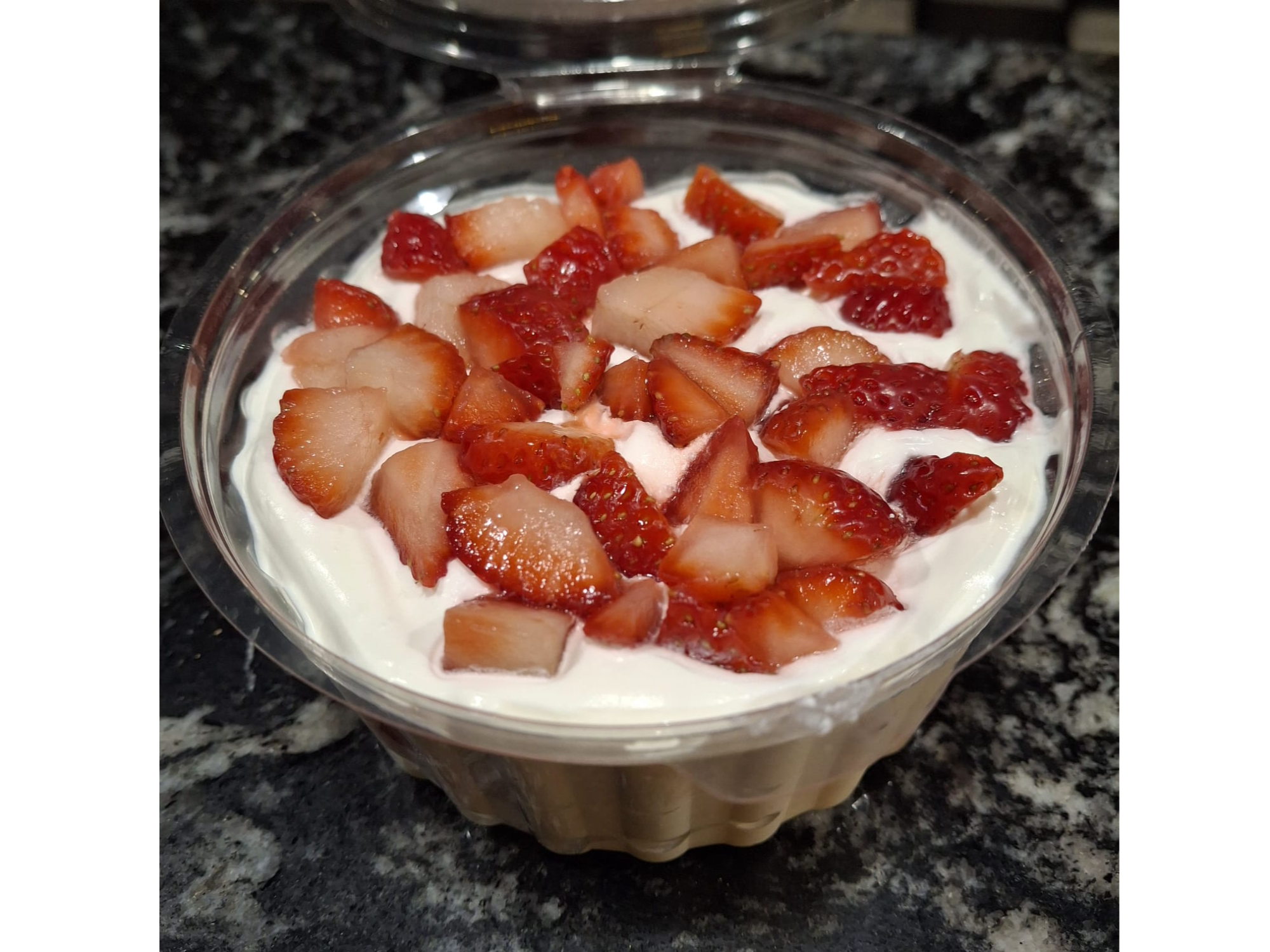 Frutillas con crema