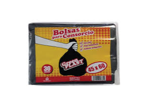 BOLSA RESIDUO 45*60 X 30 UNIDADES