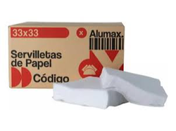 CAJA SERVILLETA ALUMAX 33X33