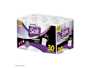 BOLSON PAPEL HIG SAK 16 ROLLOS X 4 PAQUETES