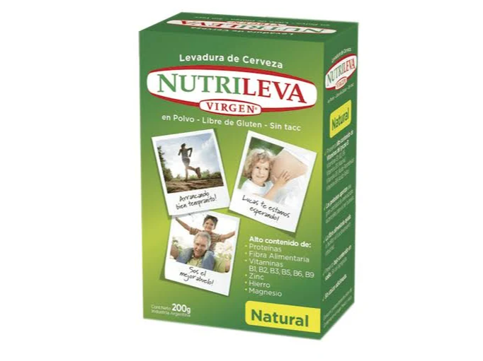 Levadura Virgen x 200 gr Nutrileva