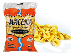Fideos artesanales "MALENA"  Moños soperos