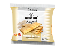 Tostada de Arroz RISKI-DIT Integral x 150 gr