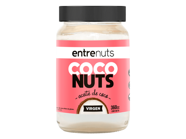 Aceite de coco virgen "Entrenuts" 200 gr