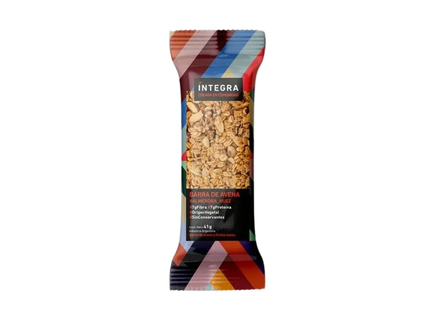 Barritas Cereal Íntegra De Almendra Y Nuez