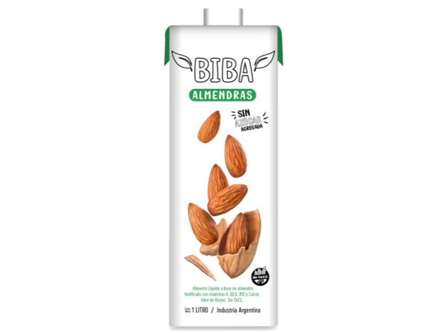 Leche de almendras "BIBA"