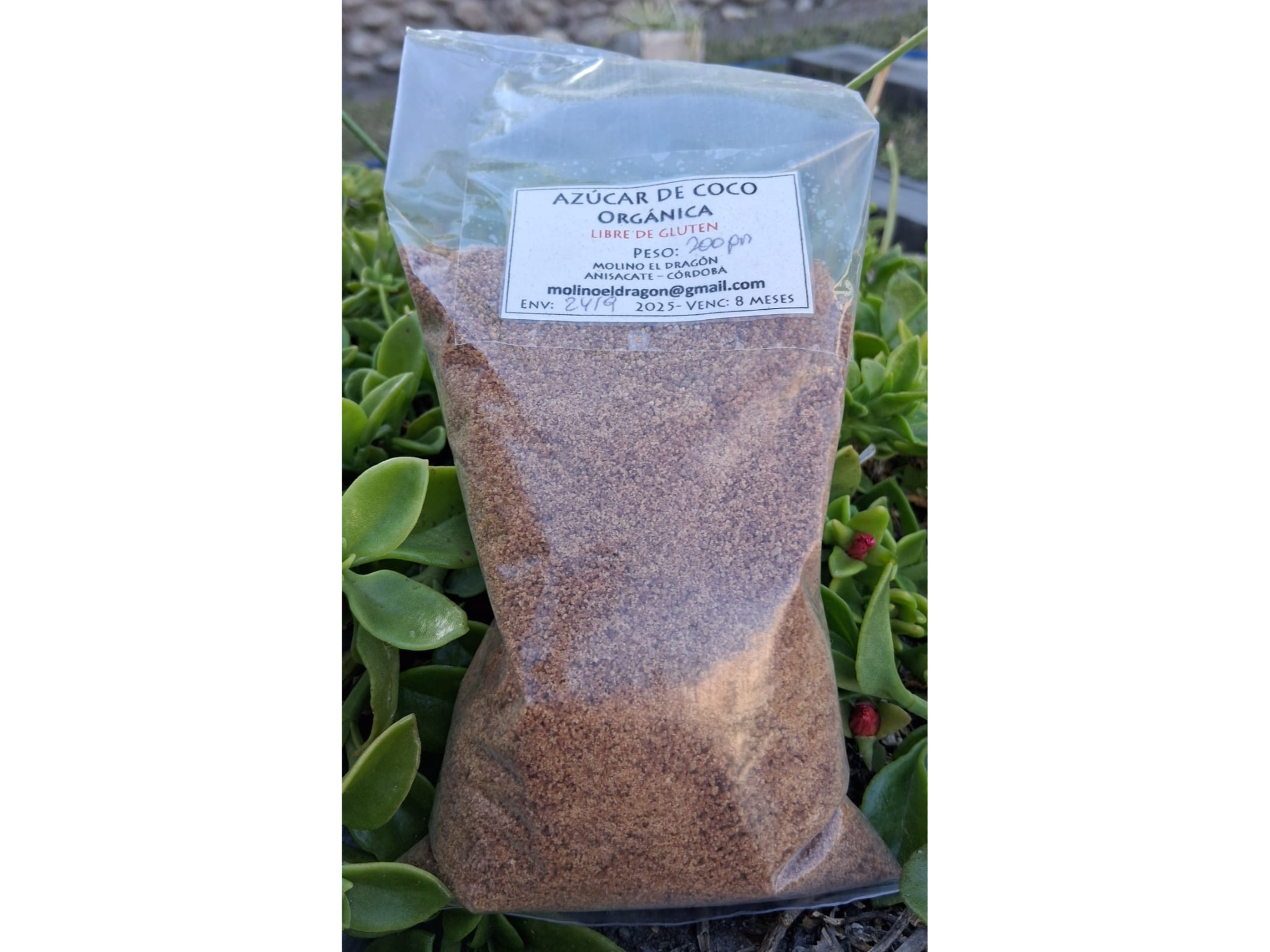 Azúcar de Coco orgánico  200 gr