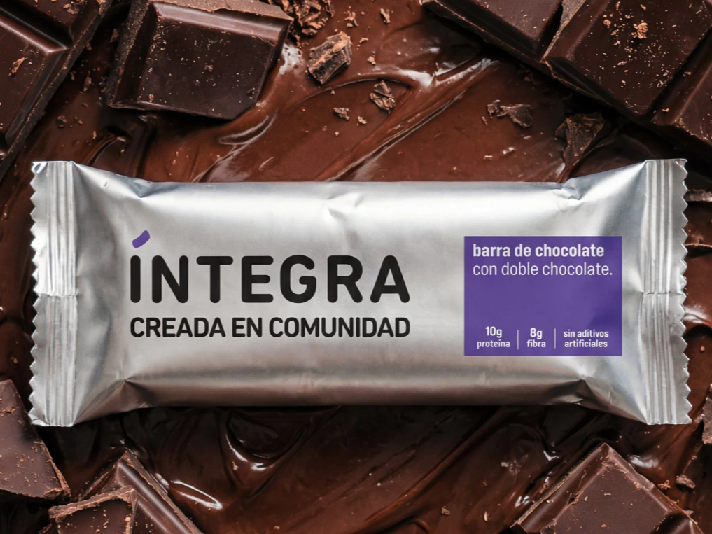 Barrita proteica  Integra (10 g Prot)  Doble Chocolate