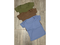 Remeras de morley cuello en V