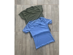 Remeras de morley con detalles