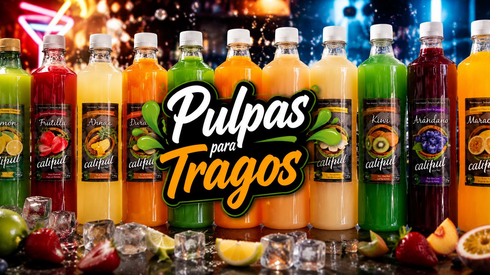Pulpas Naturales de Frutas Tragos/Licuados/Jugos