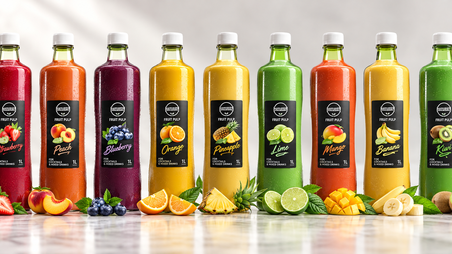 Pulpas Naturales de Frutas Tragos/Licuados/Jugos