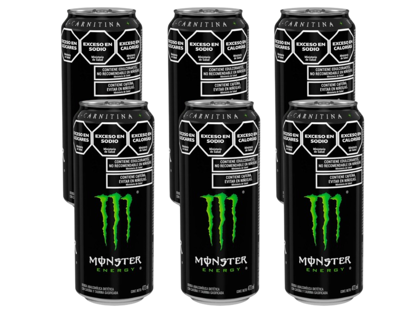 06 Monster Negro 473 ML
