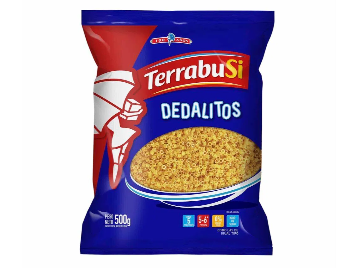 01 Terrabusi Dedalito 500 Gr