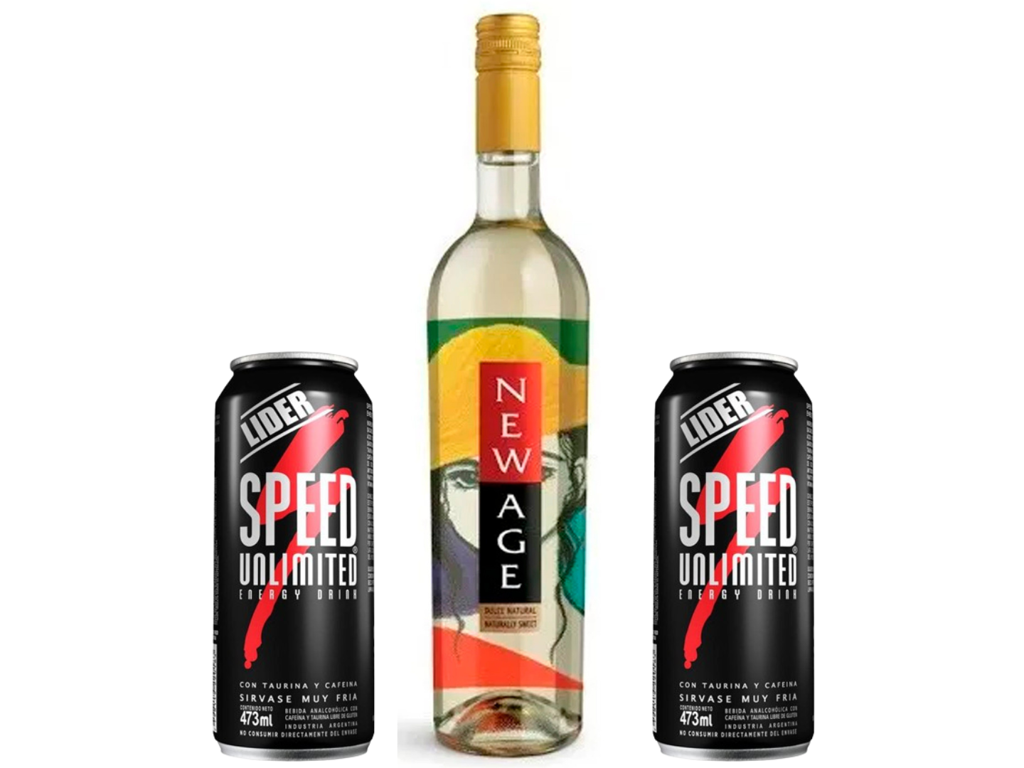 01 Espumante New Age + 02 Speed XL
