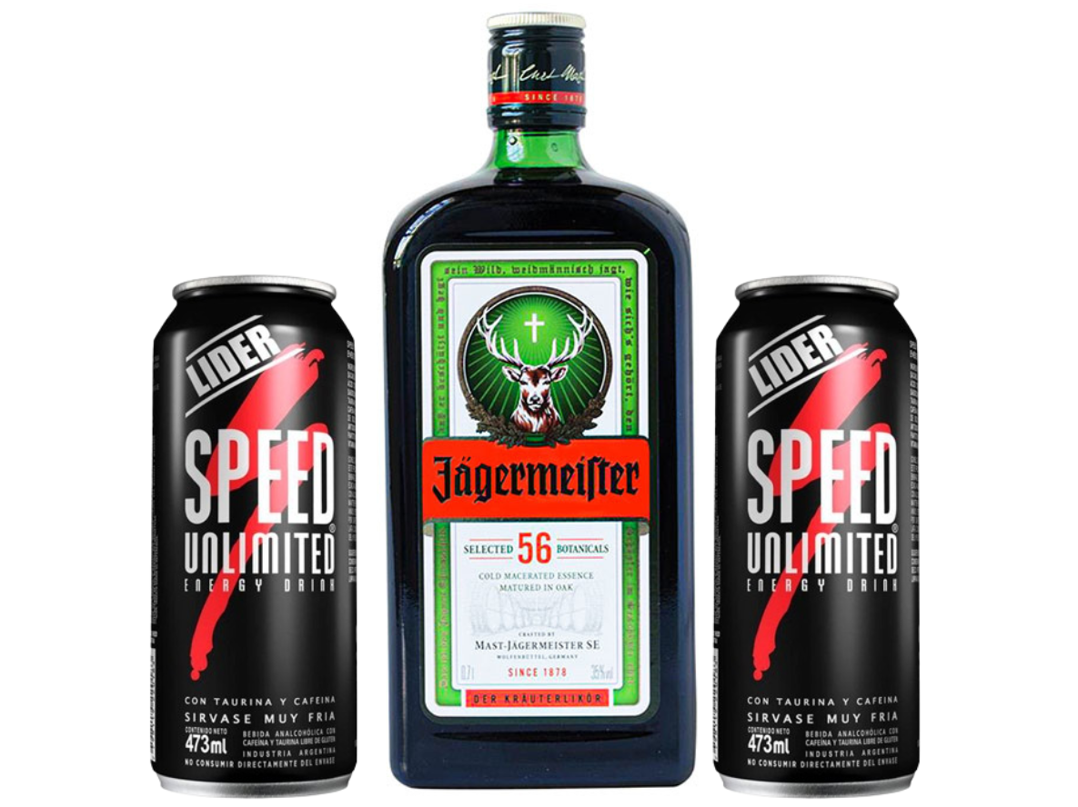01 Jägermeister + 02 Speed XL