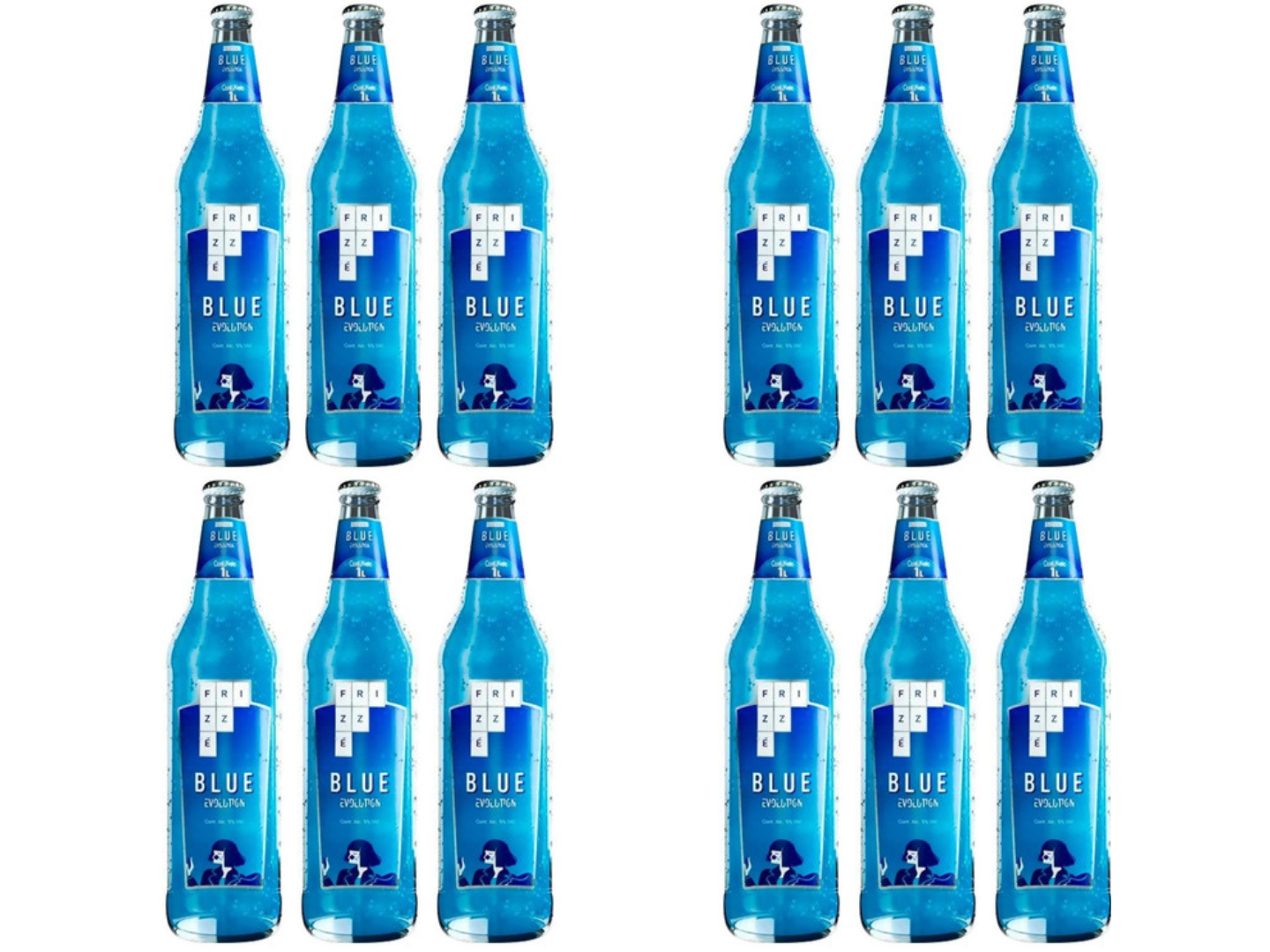 12 Frizzé Blue 1000 ML